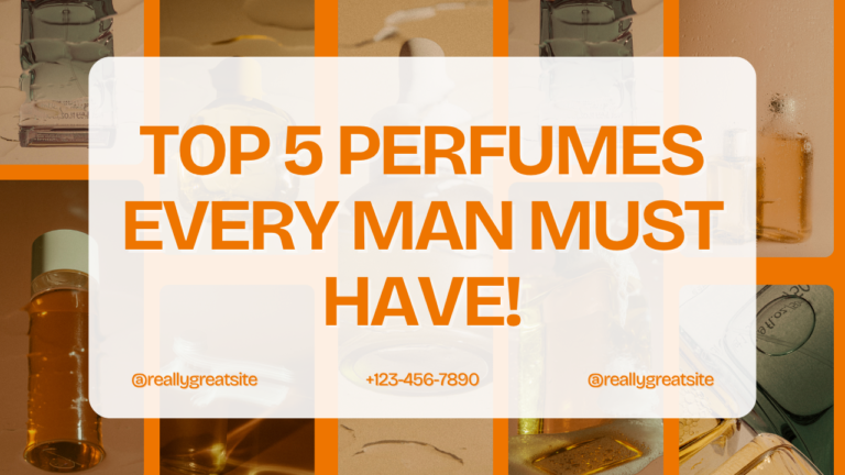 Top 5 Perfumes for Men in 2025 (Ranked by Scent, Longevity & Style)