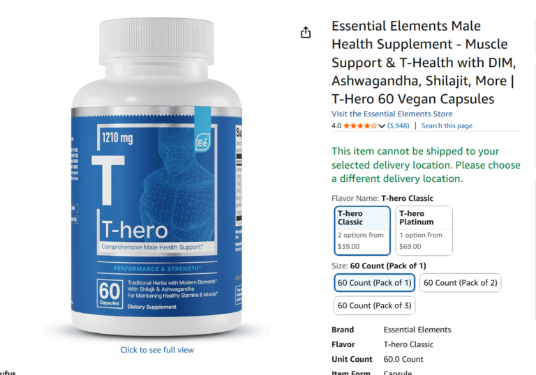 Essential Elements Male Health Supplement: How It Stacks Up Against the Competition in 2025